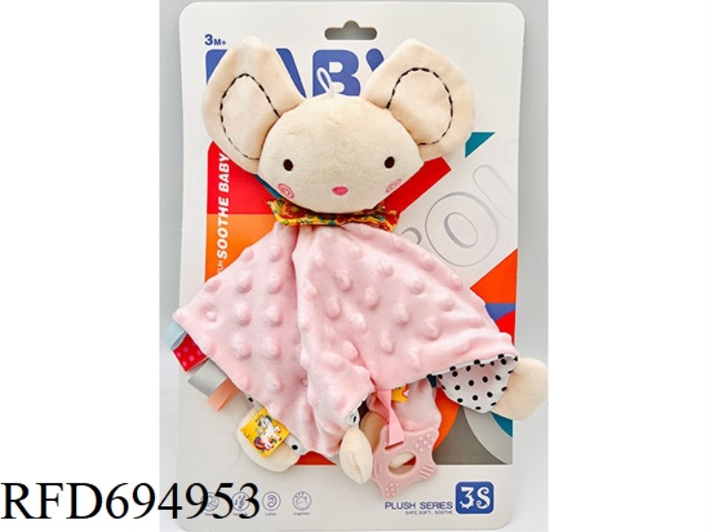 LITTLE MOUSE BABY COMFORT TOWEL (BUBBLE TOWEL)