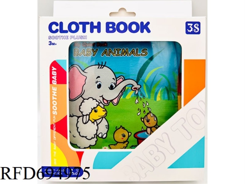 BABY ANIMAL CLOTH BOOKS