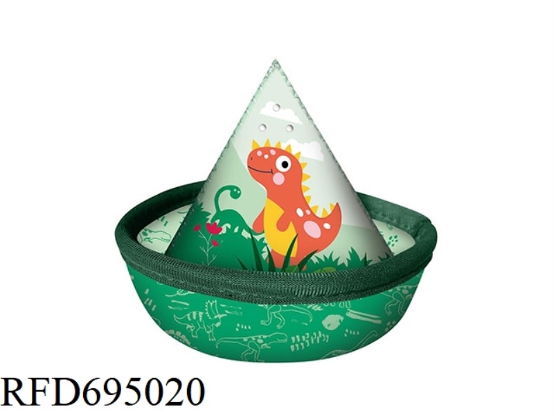 GREEN FABRIC BOAT (BATHROOM TOY)