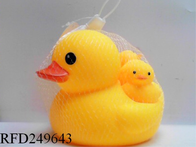 YELLOW DUCK WITH 3 SMALL YELLOW DUCK