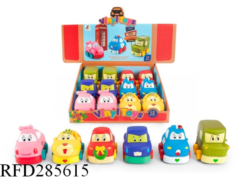 PORCELAIN ENAMEL MINI CAR 12PCS