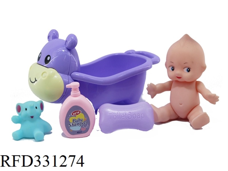 BATH WITH SLUSH ANIMAL