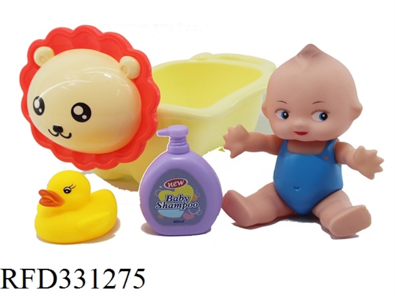 BATH WITH SLUSH ANIMAL