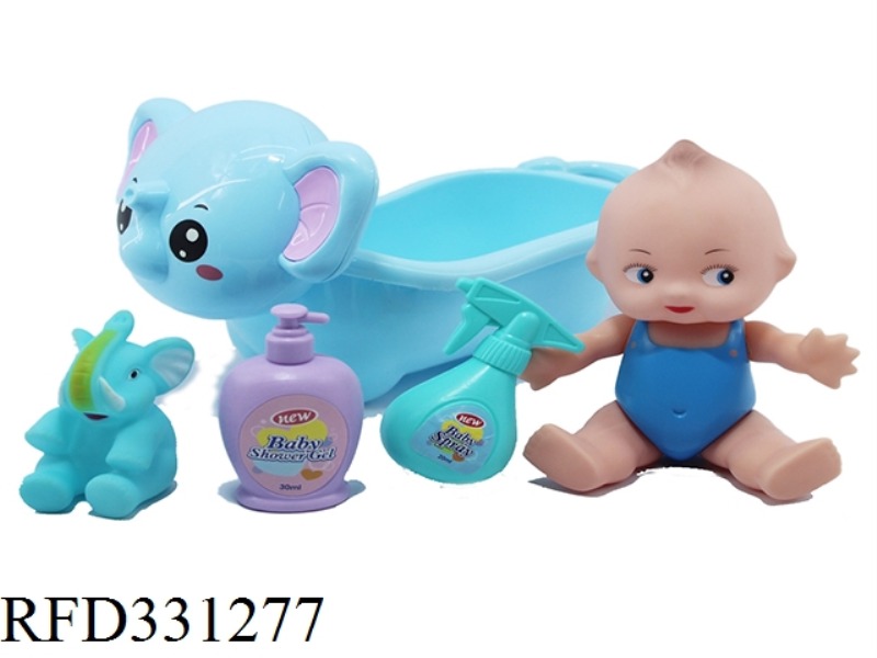 BATH WITH SLUSH ANIMAL