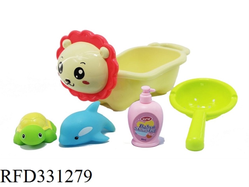 BATH WITH SLUSH ANIMAL