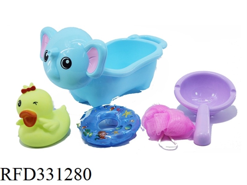 BATH WITH SLUSH ANIMAL