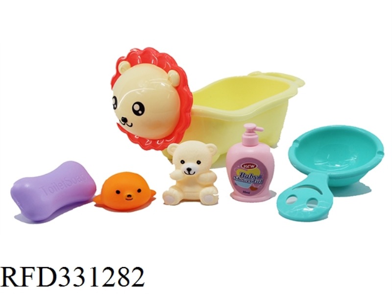 BATH WITH SLUSH ANIMAL