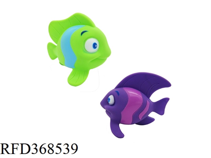 2 MARINE FISHES (VINYL BATH)