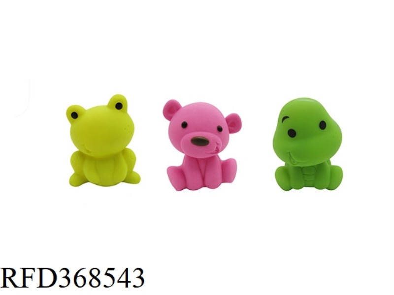 3 VINYL ANIMALS