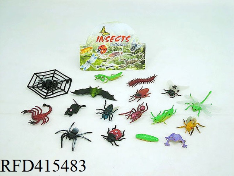 17 3-INCH INSECTS