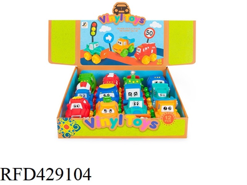 VINYL BIG CAR (SLIDING)12PCS
