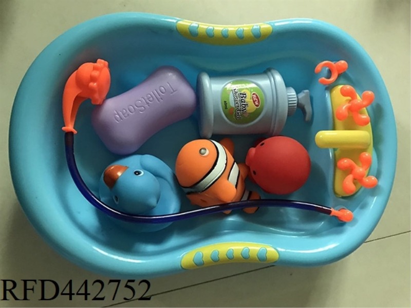 PLASTIC LINED ANIMAL WITH BATH