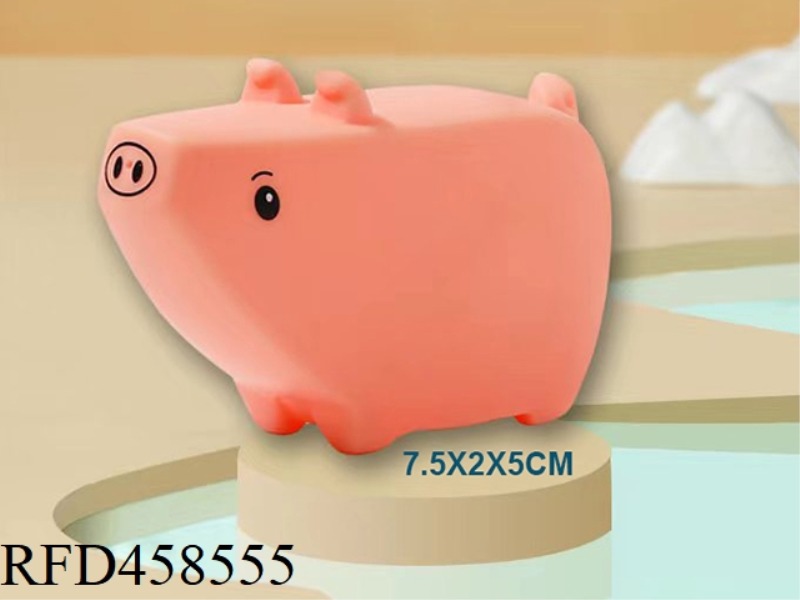 PLASTIC COATED CARTOON PIG