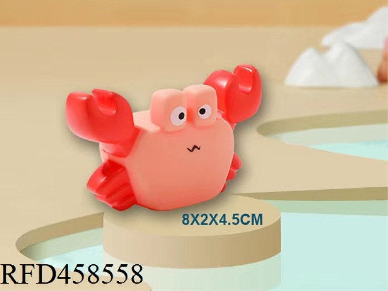 ENAMEL CARTOON CRAB