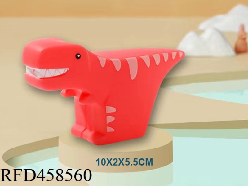 ENAMEL CARTOON TYRANNOSAURUS REX