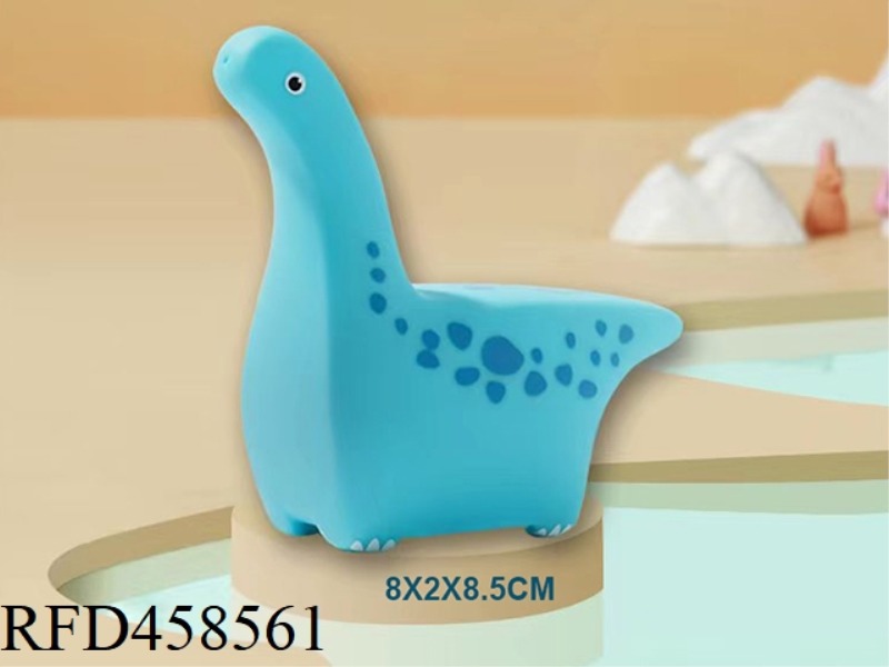 ENAMEL CARTOON BRACHIOSAURUS