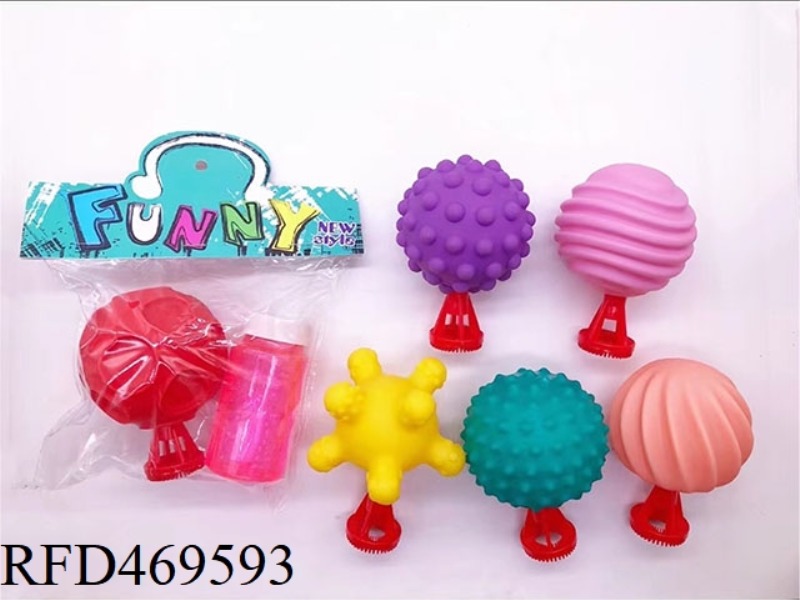 ENAMEL HAND-PRESSED BUBBLE MACHINE TO CATCH THE BALL
