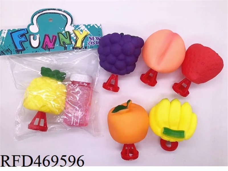 ENAMEL HAND BUBBLE MACHINE
ARTIFICIAL FRUIT