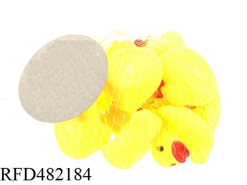 BATHROOM WATER ENAMEL SMALL YELLOW DUCKS PACK OF 12