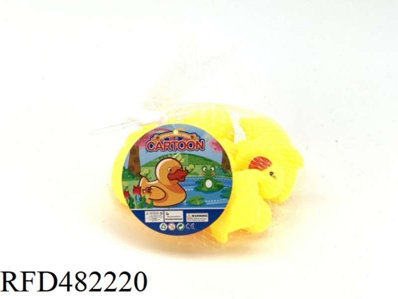BATHROOM WATER ENAMEL LITTLE YELLOW DUCKS 8