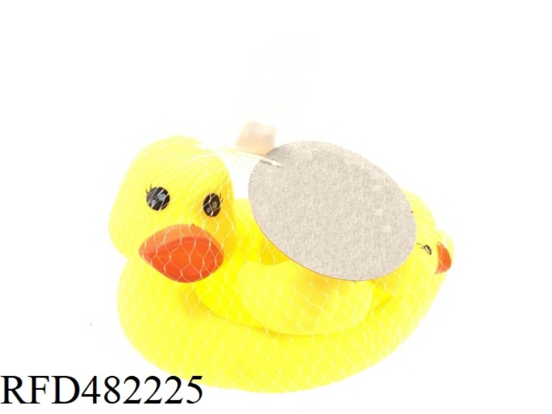 BATHROOM WATER ENAMEL SMALL YELLOW DUCK OBLIQUE BILL DUCK BELT THREE
