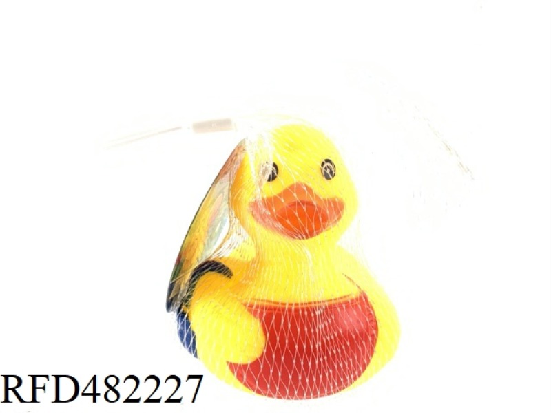 BATHROOM WATER ENAMEL LITTLE YELLOW DUCK FLOWER BASKET DUCK