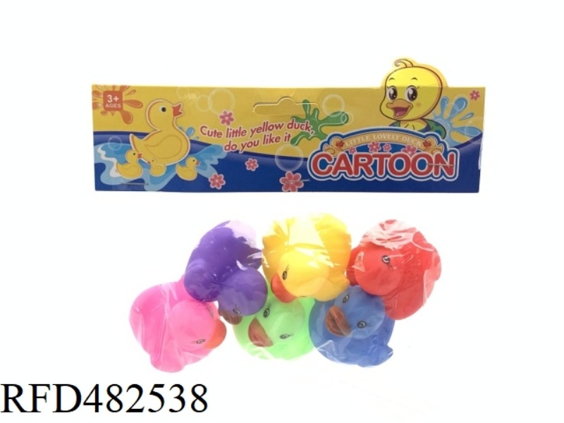 VINYL DUCK SIX-COLOR SIX-PACK