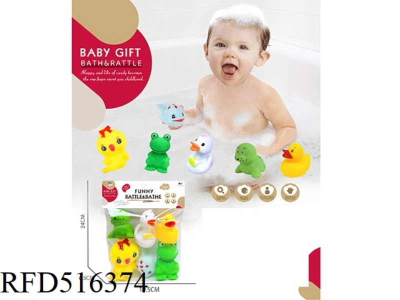 HONING ANIMALS/SIX PIECES