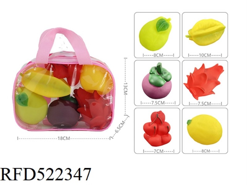 GLUE PLAYING WATER TOY FRUIT