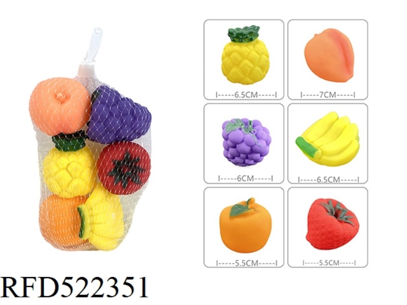 GLUE PLAYING WATER TOY FRUIT