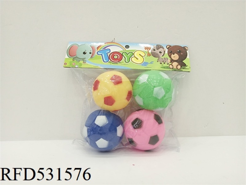 4 COLORS OF ENAMELLED FOOTBALL
