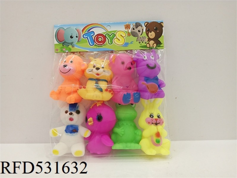 EIGHT POND PLASTIC ANIMALS