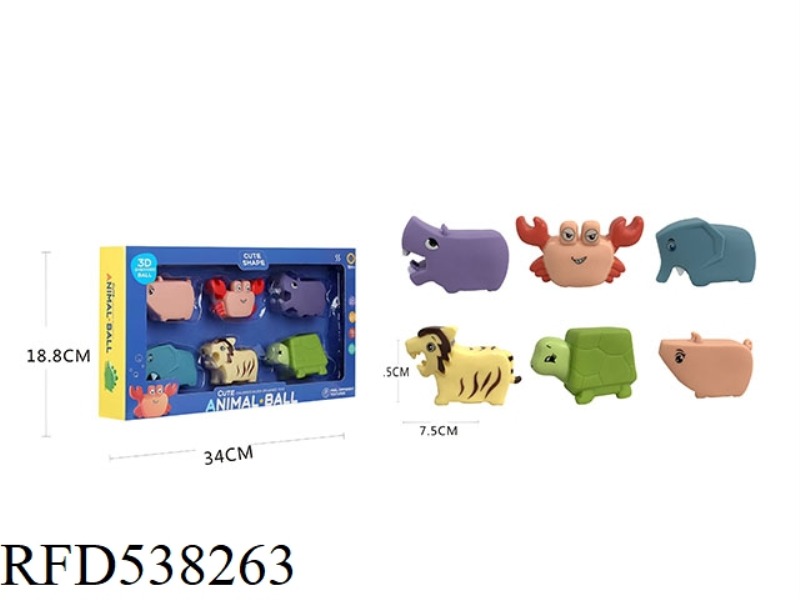 GLUE TOYS 6PCS