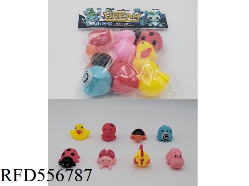 8 RUBBER Q PETS