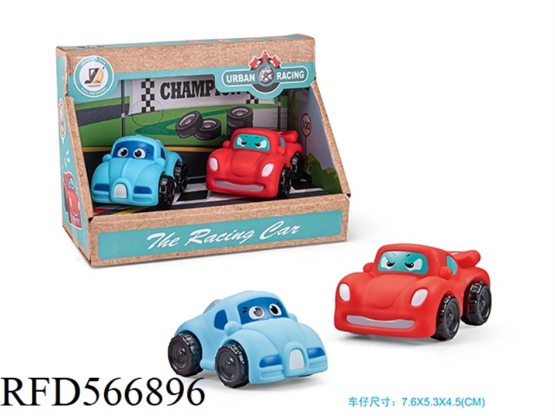 RACING VINYL CAR (TAXI) 2PCS