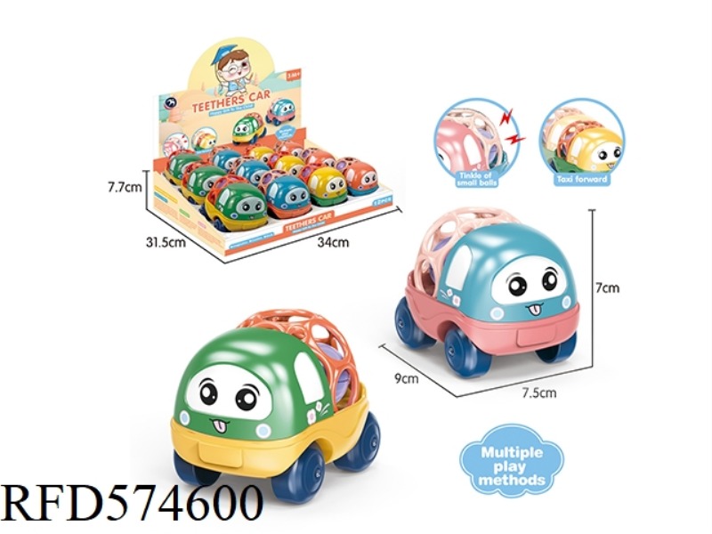 CARTOON SOFT GLUE MINIBUS