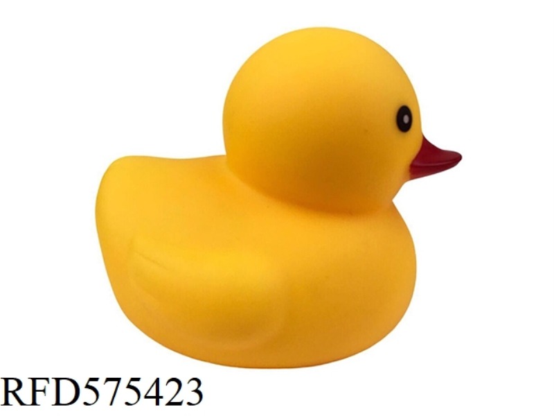 BIG YELLOW DUCK WITH WHISTLE