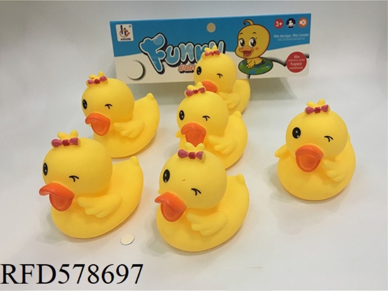 SIX SQUINTING DUCKS