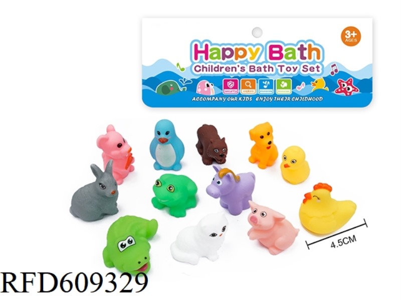 ENVIRONMENTAL WHISTLE ANIMAL TWELVE PACK