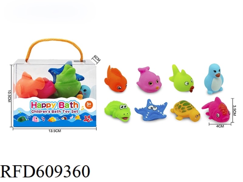 ENVIRONMENTAL WHISTLE ANIMAL EIGHT PACK