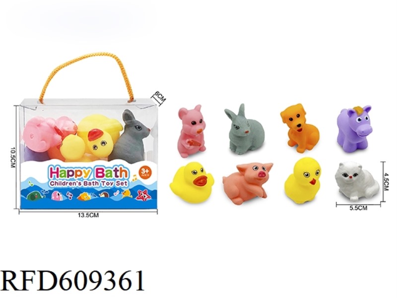ENVIRONMENTAL WHISTLE ANIMAL EIGHT PACK