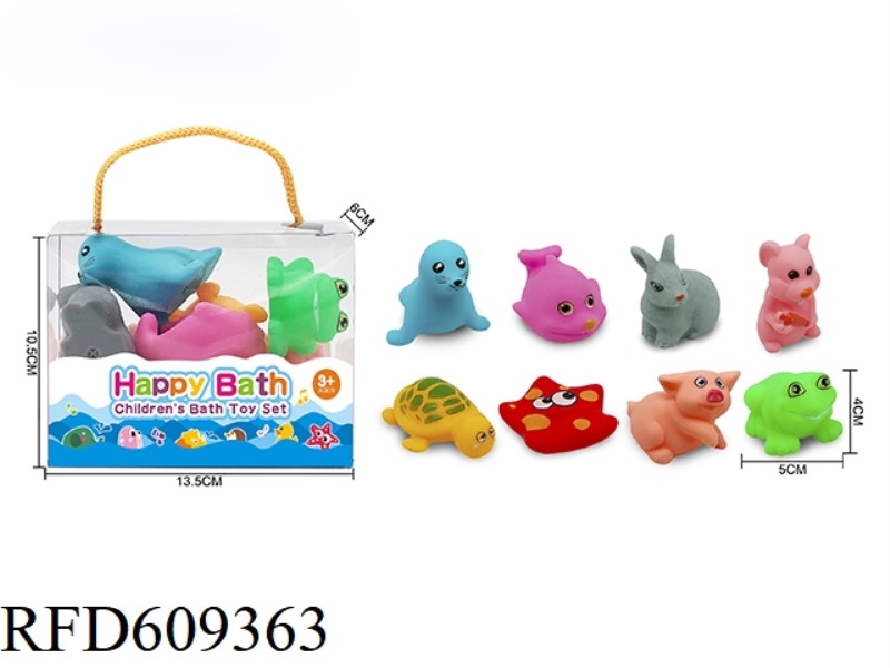 ENVIRONMENTAL WHISTLE ANIMAL EIGHT PACK