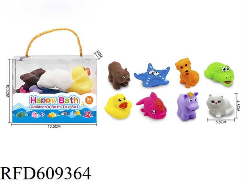 ENVIRONMENTAL WHISTLE ANIMAL EIGHT PACK
