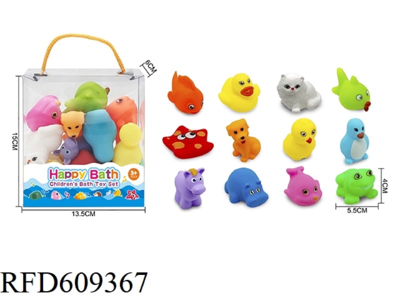 ENVIRONMENTAL WHISTLE ANIMAL TWELVE PACK