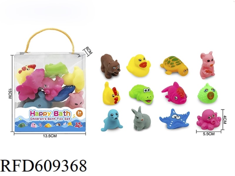 ENVIRONMENTAL WHISTLE ANIMAL TWELVE PACK