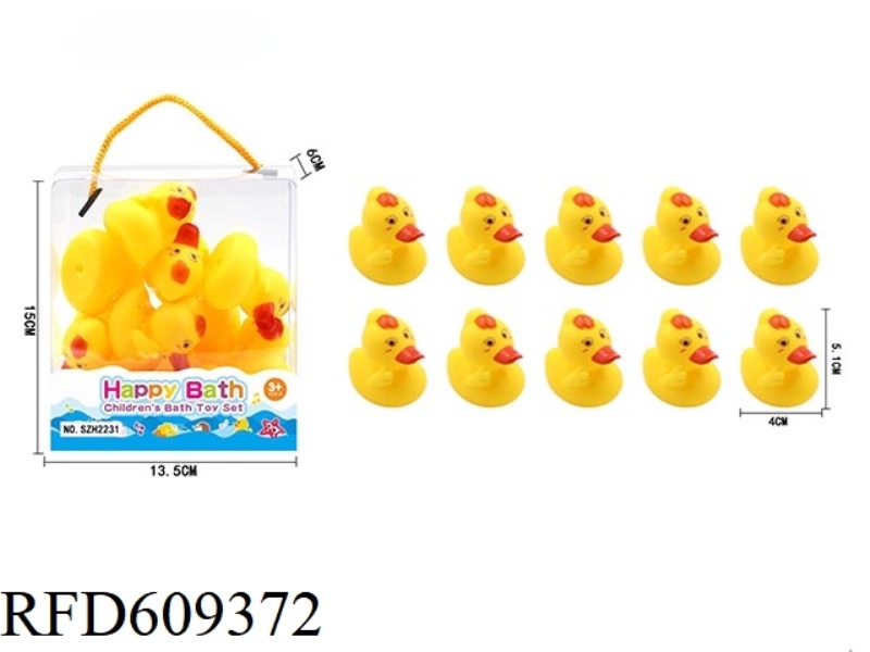 6CM ECO-BILLED DUCK IN TEN PACKS