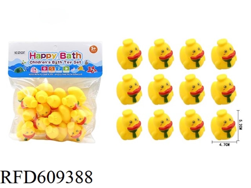 6CM ENVIRONMENTAL PROTECTION SCARF DUCK TWELVE