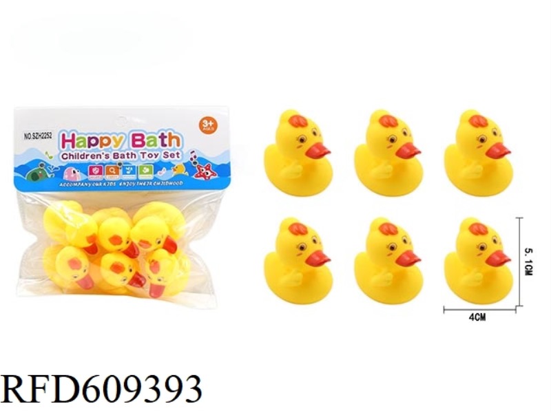 6CM ECO-BILLED DUCK FOR SIX