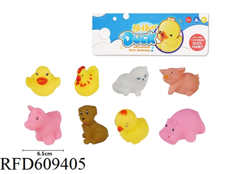 ANIMALS IN EIGHT PACKS