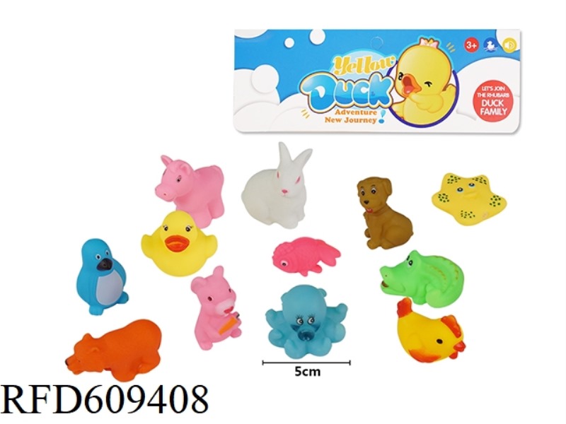 ANIMALS IN TWELVE PACKS